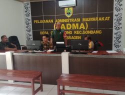 Dialog babinsa dan bhabinkamtibmas dengan aparatur pemerintah