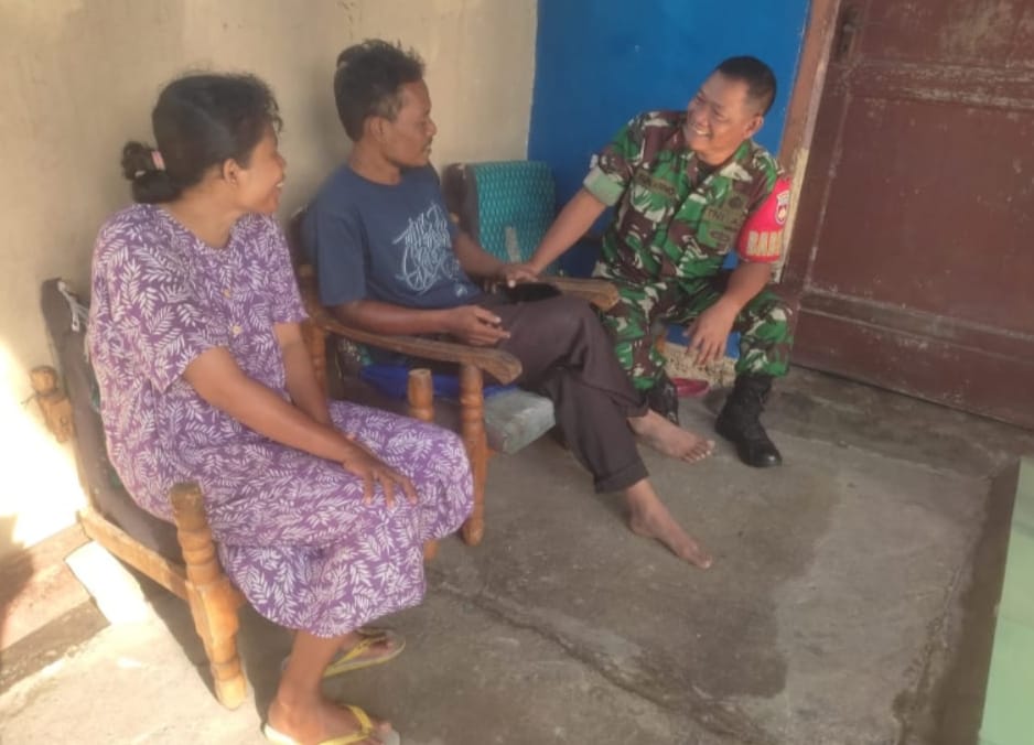 Pendekatan Babinsa dengan Warga Binaan