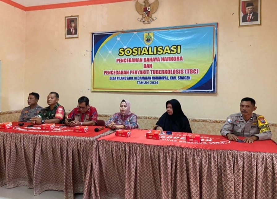 Hadiri  Penyuluhan Bahaya Penyalahgunaan Narkoba Ini Penyampaian Babinsa