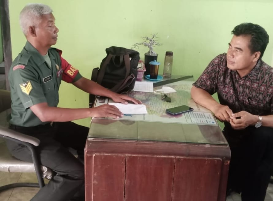 Babinsa Mempererat Silaturahmi dengan Aparat Desa Bentuk Kolaborasi untuk Kesejahteraan Bersama