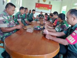 Danramil Sambirejo Larang Prajurit TNI Judi Online di Jam Komandan