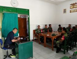 Danramil Miri  Larang Prajurit Terlibat Judi Online