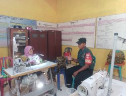 Babinsa Jalin Keakraban, Komsos dengan Ibu PKK untuk Tingkatkan Kesejahteraan Masyarakat