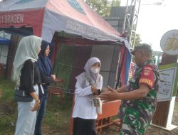 Pesan dari Babinsa Peleman Untuk Siswi SMU : Giat Belajar dan Raih Mimpi