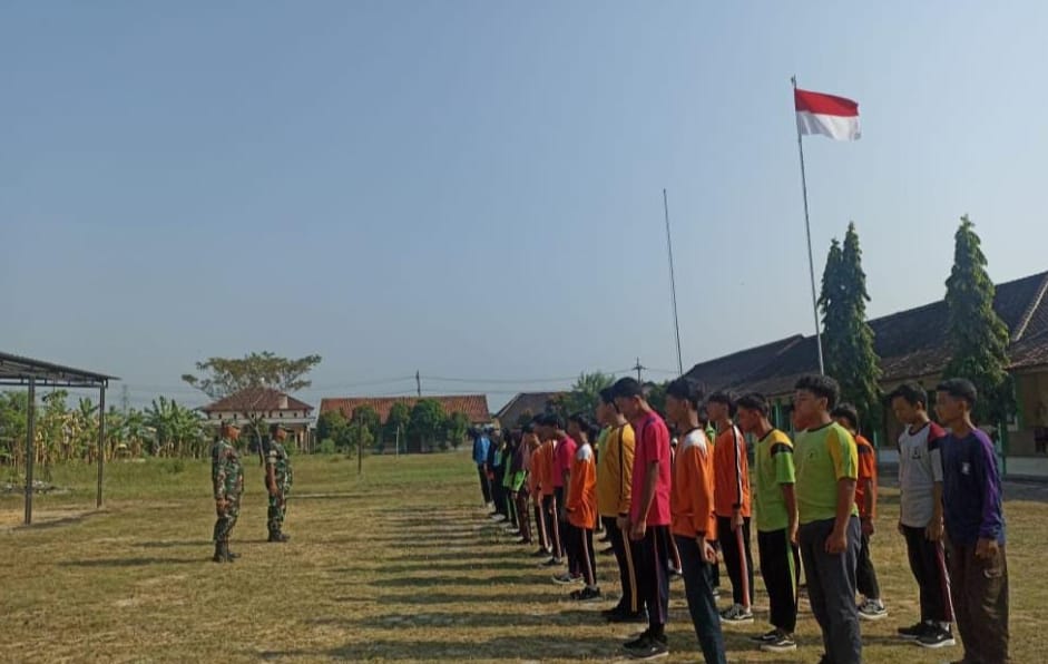 Peran Koramil Ngrampal Dalam Melatih Wasbang Untuk MPLS