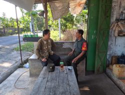 Babinsa Larang Aktivitas Judi Online: Jaga Kesejahteraan dan Keharmonisan Bersama