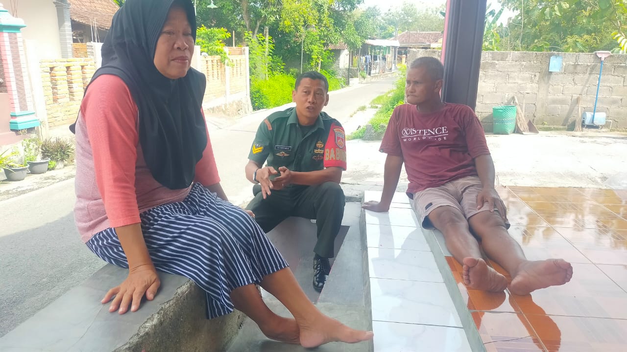 Himbauan Babinsa tentang Keamanan Lingkungan di Malam Hari
