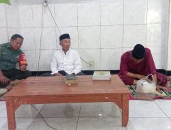 Jalin Kedekatan Babinsa Tunggul dan Tokoh Agama