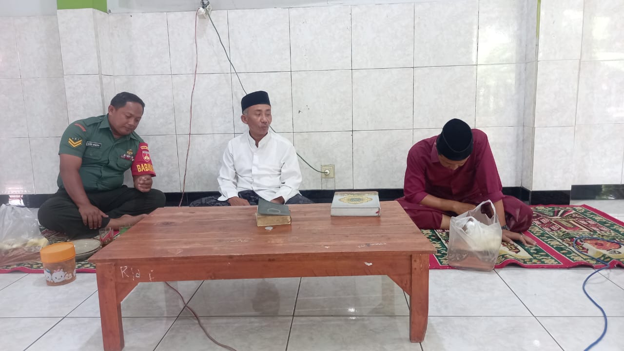 Jalin Kedekatan Babinsa Tunggul dan Tokoh Agama