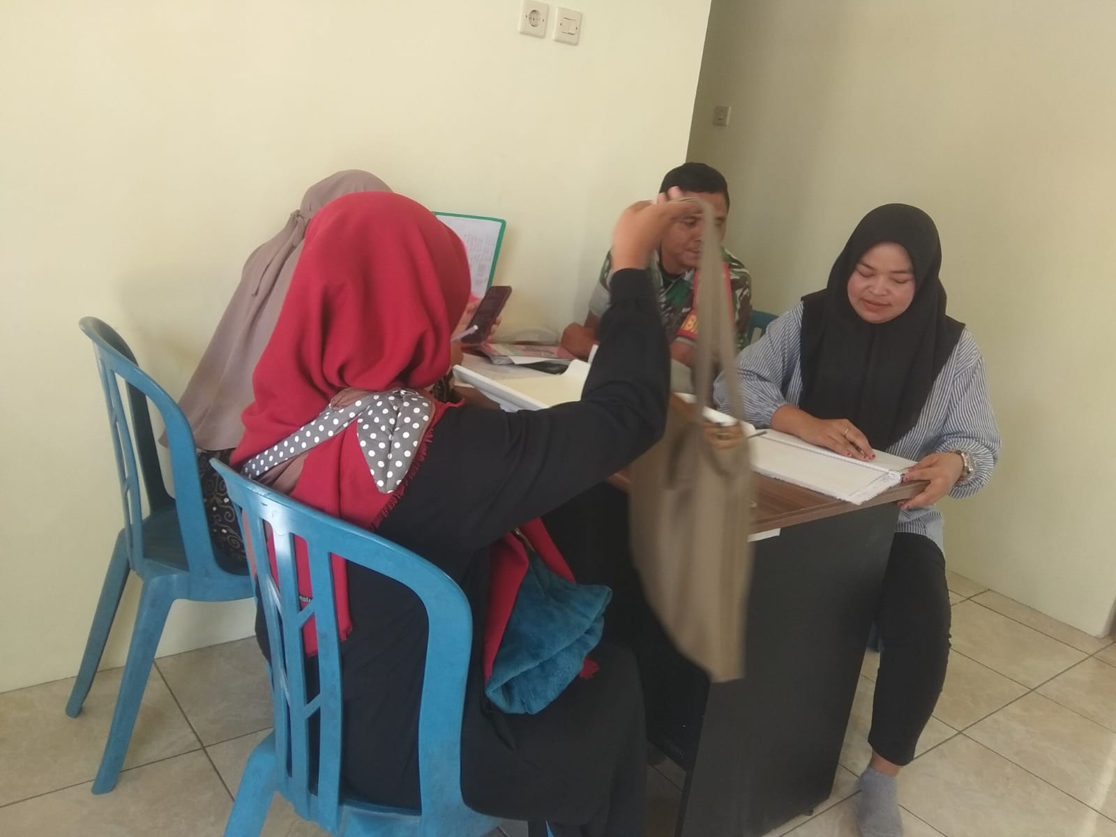 Babinsa Nganti : Kader Posyandu, Ujung Tombak Kesehatan di Desa