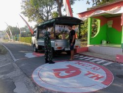 Babinsa Berusaha Aktif Berinteraksi Dengan Pedagang Sayuran