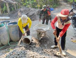 Babinsa : Membangun Jalan, Membuka Akses dan Meningkatkan Ekonomi