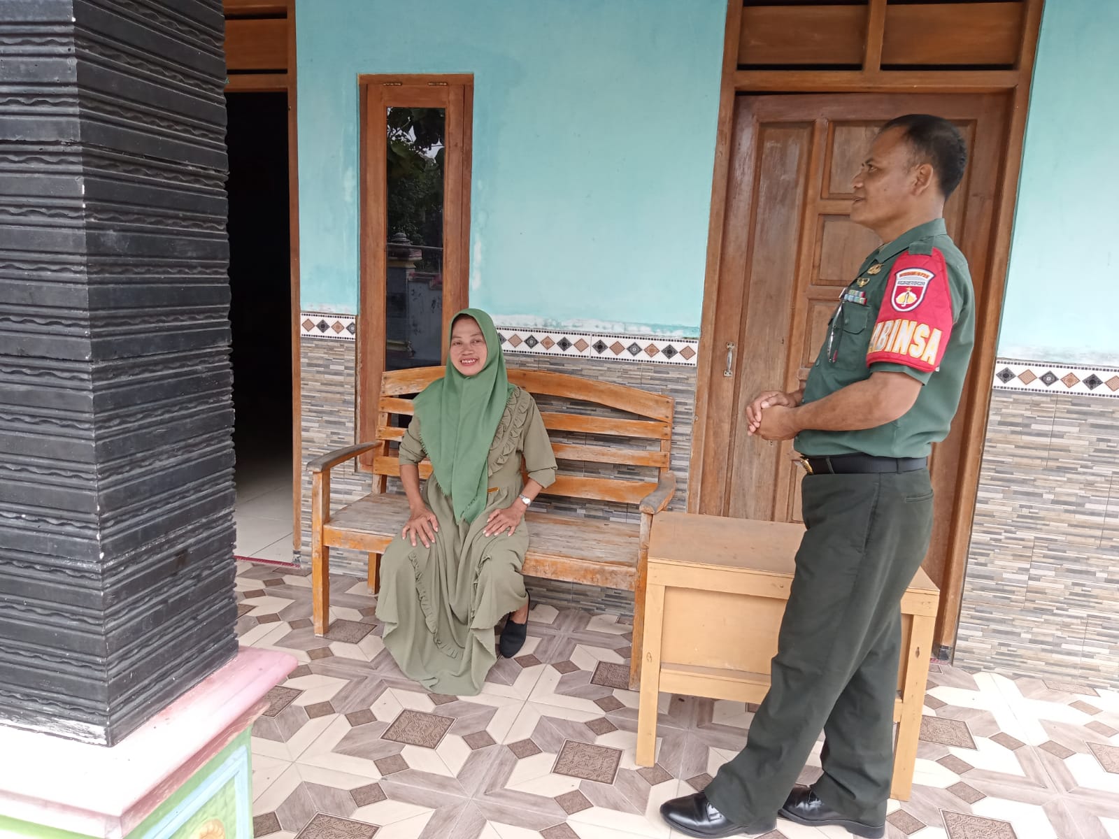 Komsos Tidak Hanya Sebatas Tugas Rutin Babinsa Tetapi Menjadi Bagian Untuk Lebih Mendekatkan Diri Dengan Warga Binaanya