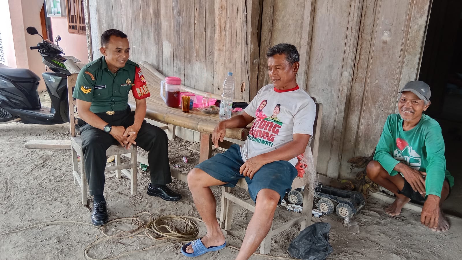 Babinsa Aktif Kunjungi Warga, Deteksi Dini Perkembangan Situasi di Wilayah