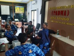 Babinsa Menjalin Komsos yang Harmonis dengan Aparat Pemerintah