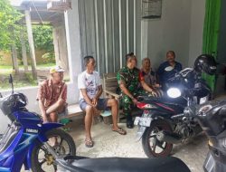 Babinsa Puro Gelar Kumpul Warga, Bahas Masalah Keamanan dan Jalin Sinergi