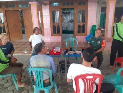 Maraknya Judi Online, Babinsa Himbau Warga Waspada dan Hindari