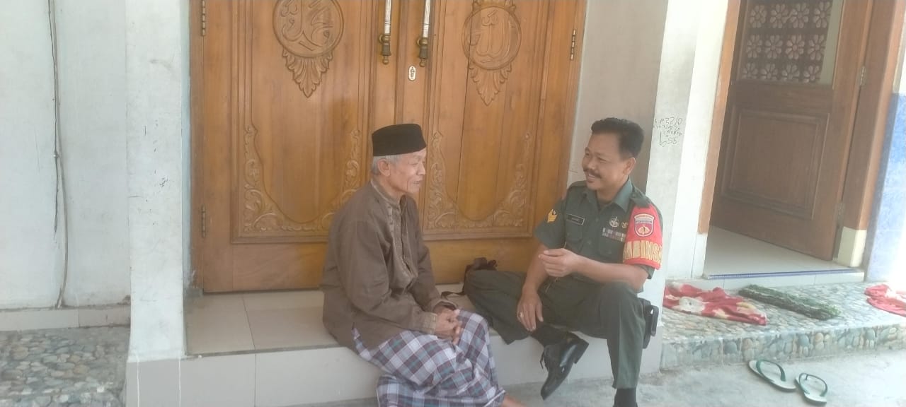 Memperkuat Kebersamaan Babinsa Silahturahmi Dengan Tokoh Agama