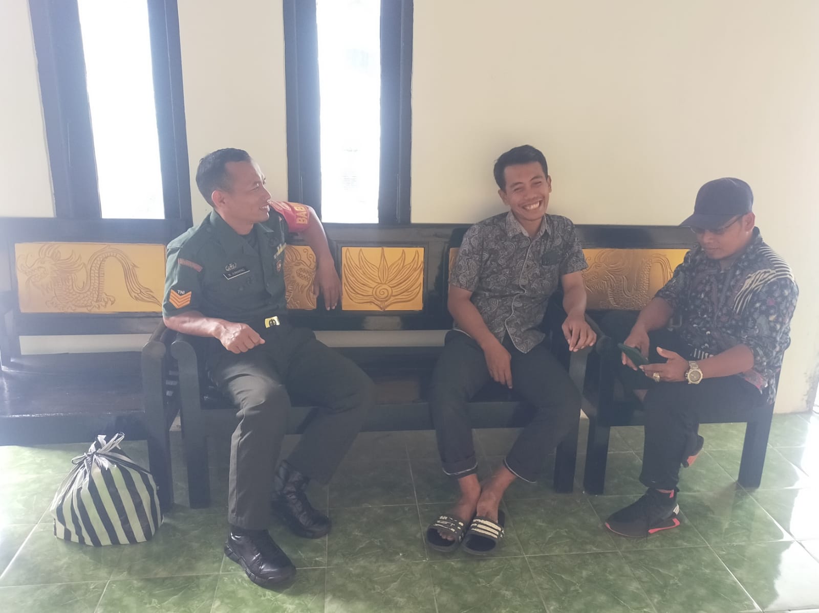 Ketua RT Menjadi Bagian Dari Kegiatan Komsos Babinsa Desa Bukuran