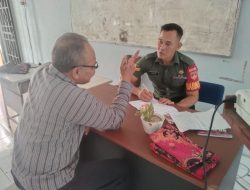 Babinsa Jalin Silaturahmi dan Berbagi Pengalaman di Sekolah, Dorong Peran Guru BK dalam Membentuk Karakter Siswa