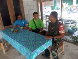 Babinsa Himbau Masyarakat Waspada Hadapi Musim Tak Menentu, Jaga Kesehatan dan Siapkan Antisipasi Bencana