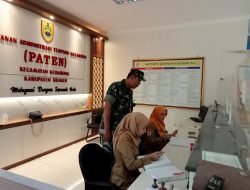 Koramil Kedawung Berperan Aktif dalam Pelaksanaan Puldata Ter di Kantor Kecamatan