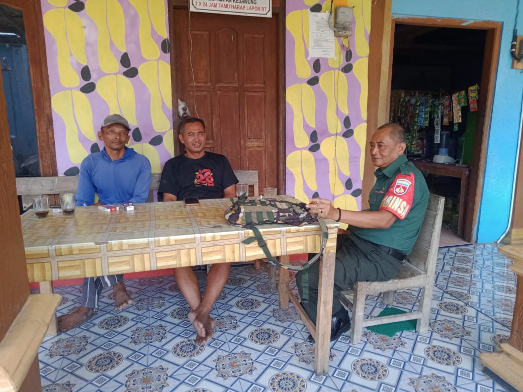 Babinsa Imbau Warga Untuk Jaga Keamanan dan Ketertiban