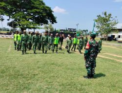 Babinsa Kedungupit Berperan Aktif dalam Pembinaan Linmas untuk Meningkatkan Keamanan dan Ketertiban Desa