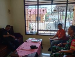 Serma Bambang Kunjungi Balai Desa, Wujud Kerjasama Dalam Membangun Desa