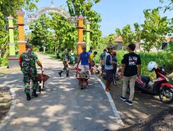 Danramil dan Babinsa Bergotong Royong Bangun Talud, Menyatukan Tenaga untuk Kemanfaatan Bersama