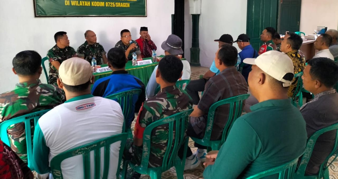 Dinas Pertanian dan Danramil Berikan Penyuluhan Kepada Babinsa dan Poktan Guna  Meningkatkan Produktivitas Pertanian