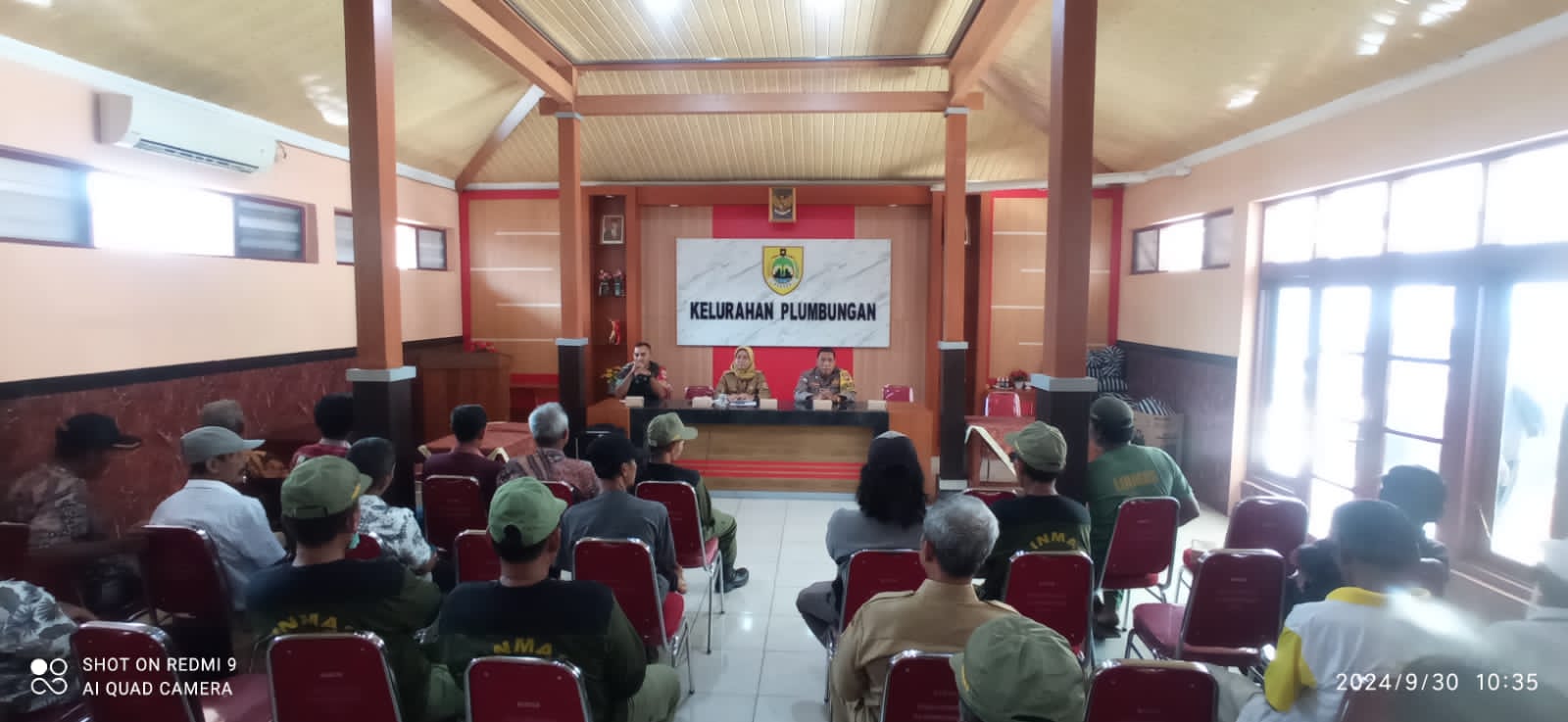 Babinsa Plumbungan Hadiri Rakor Linmas, Jalin Sinergitas untuk Kemanan dan Ketertiban