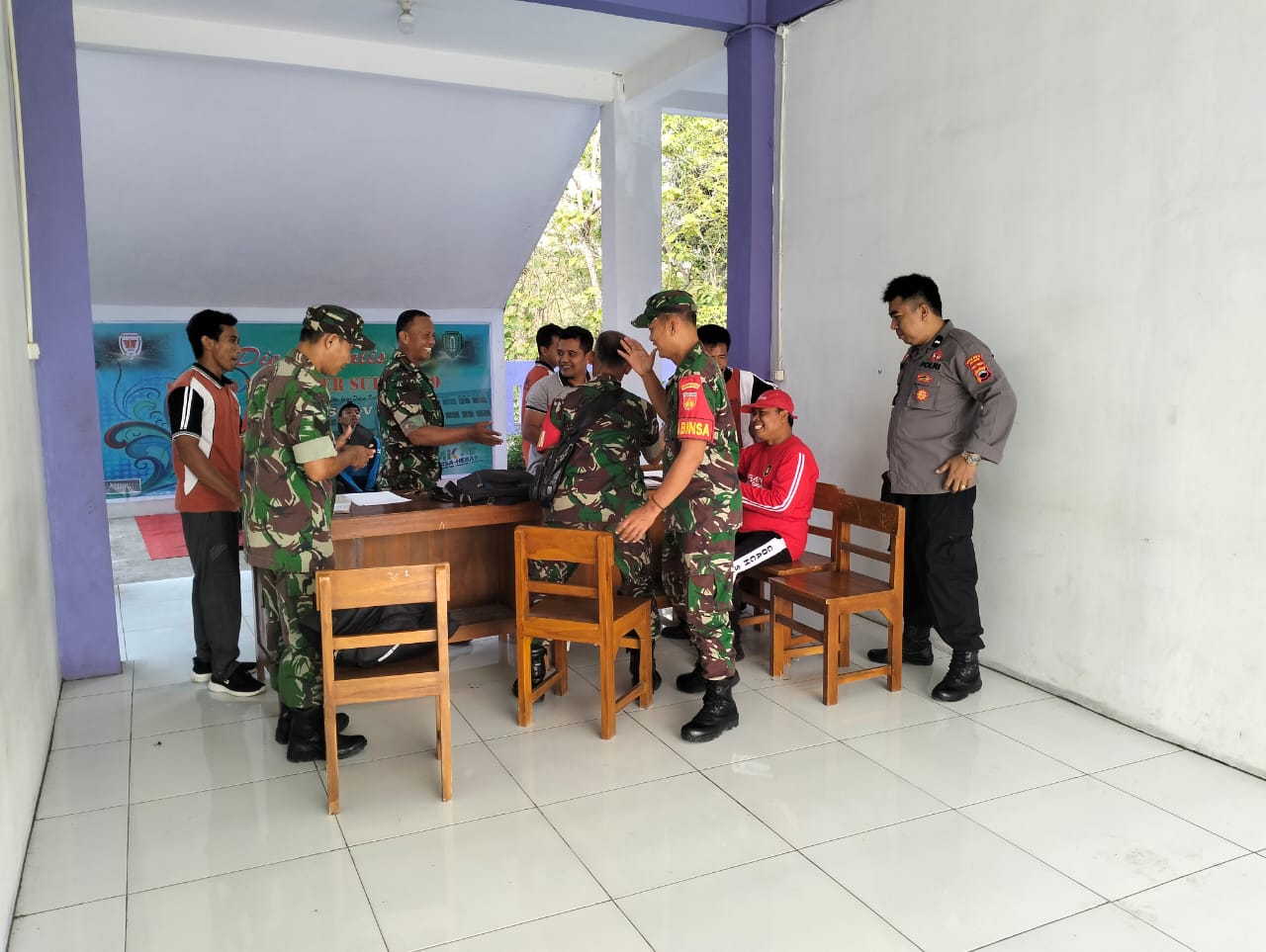Koramil Sukodono Bersama Tokoh Masyarakat : Mengawal Desa dari Ancaman Bencana