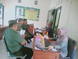 Babinsa Jalin Keakraban dengan Kelompok Tani, Guna Memberikan Dukungan Kegiatan Pertanian di Wilayah