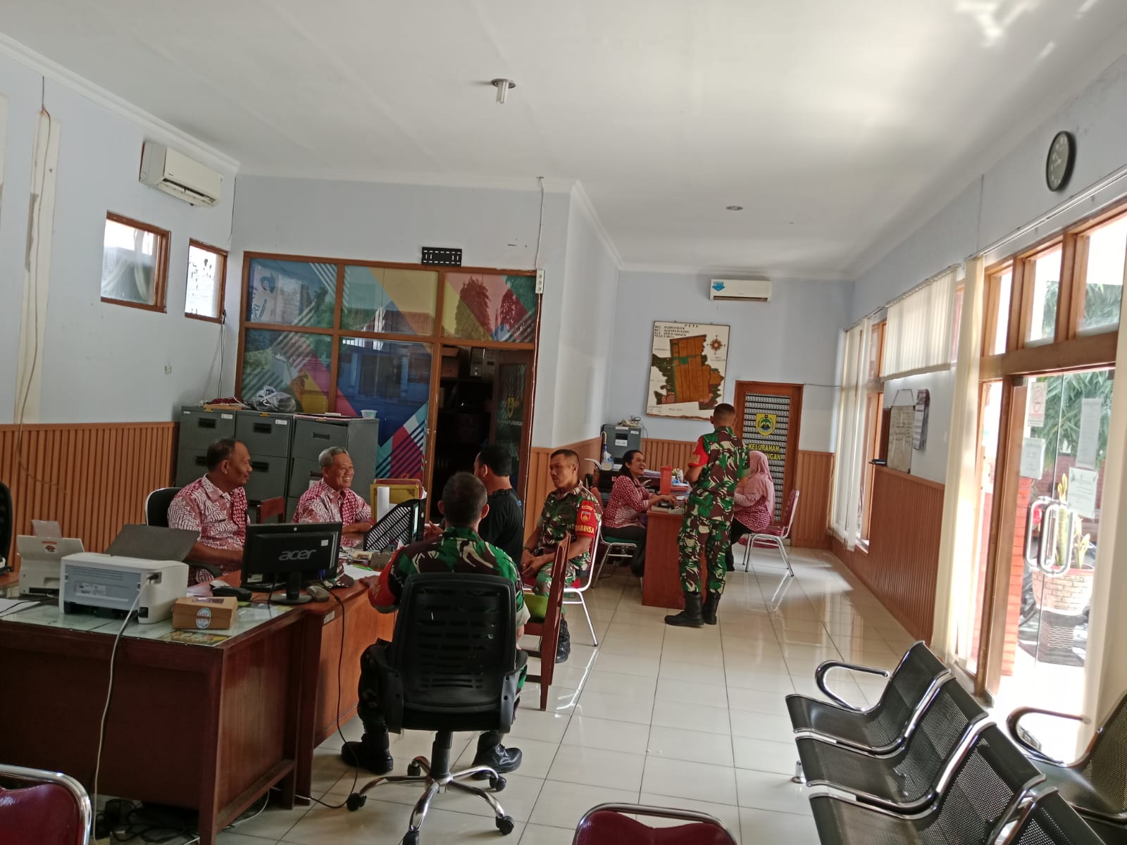 Membangun Sinergi yang Kuat Babinsa Memperluas Jaring Ter dengan  Melakukan Komsos Dengan Appem