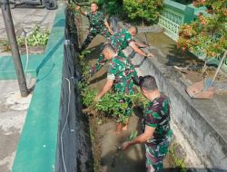Koramil Karangmalang melaksanakan Pembersihan Pangkalan, Jaga Kesiapsiagaan