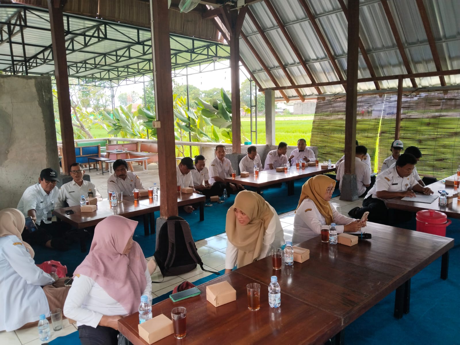 Babinsa Hadiri Rakor Rembug Warga, Kuatkan Sinergitas