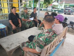 Jelang Tahun Baru, Serka Misdi Tingkatkan Komunikasi Sosial