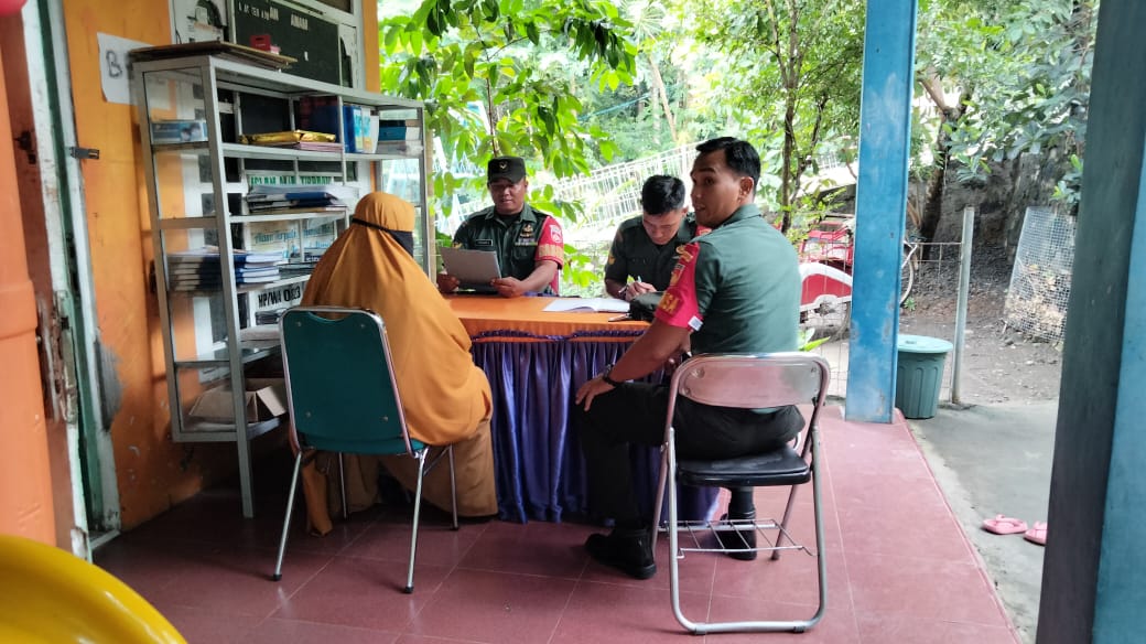 Melalui Komsos, Babinsa Ciptakan Interaksi Kekompakan