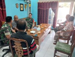 Membangun Keharmonisan, Babinsa Komsos Dengan Warga