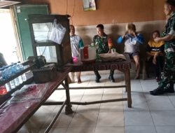 Babinsa Membaur dengan Warga di Warung Kopi,  Jalinan Keakraban yang Membangun Keamanan Desa