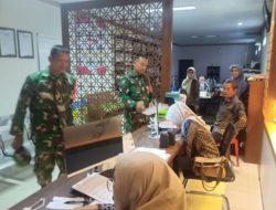 Perbaharui Data Wilayah, Babinsa Laksanakan Puldatater di Kantor Desa