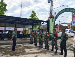 Pimpin Apel Pagi, Danramil Ingatkan Etos Kerja