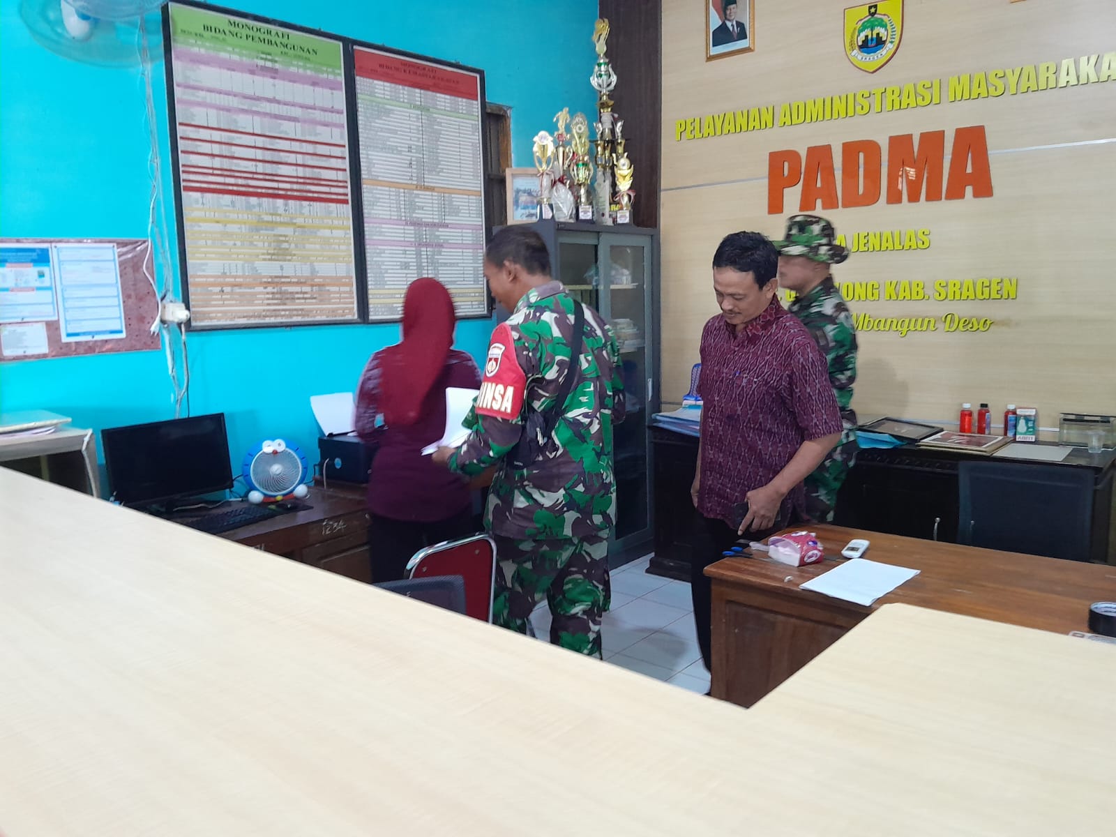 Munawar Kunjungi Kantor Desa, Ini Tujuannya