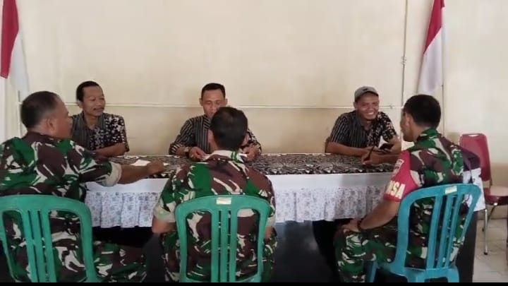 Babinsa Gelar Pembinaan Jaring Mitra Karib