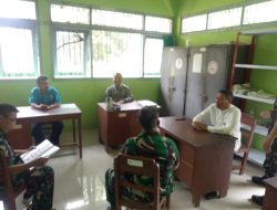 Babinsa dan Perangkat Desa Gelar Puanter, Jalin Silaturahmi dan Awasi Keamanan Desa