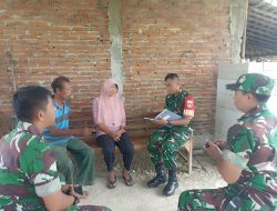 Perbarui Data Wilayah, Babinsa Laksanakan Pengumpulan Data Teritorial