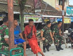 Bangun Kerjasama Dengan Mitra Karib, Babinsa Rutinkan Komunikasi Sosial