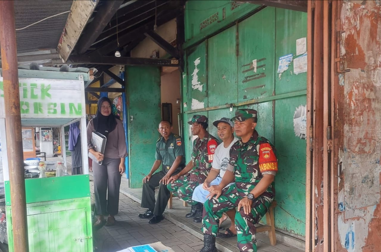 Babinsa Sosialisasikan Pencegahan Stunting di Wilayah Binaan