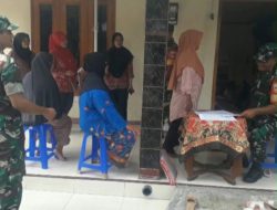 Dampingi Posyandu, Bukti Nyata Babinsa Peduli Kesehatan Warganya Terutama Lansia